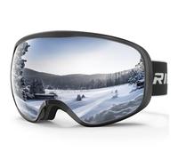 RIOROO Ski Goggles, Skiing Goggles For Snowboard Jet Snow 100% UV Protection, Anti-glare Ski Goggles Dual Lens For Women Men Youth OTG Over Helmet Compatible, Skiing Snowboarding Cycling Motorcycle