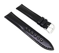 Rios Cordovan Chicago Watch Strap 22 mm Black Full Band Made in Germany
