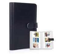 Riosin 108 Pockets Mini Album Compatible with Fujifilm Instax Mini film, Suitable for Instax Mini 13/12/11/7+/9/Evo/40/99/Liplay, 2x3"Photo Album for Canon ivy 2 Kpop Photocard(Black)