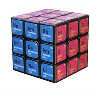 Riosupply ABS Periodic Table Of Elements Cube，3rd-order Cube Learning Formula Science Freak Chemistry Lovers Learning Formula For Fun Learning
