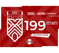 Riot Access Code 199 MXN Key - MEXICO
