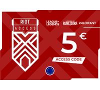 Riot Access Code 5 EUR Key - EU