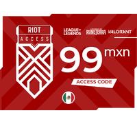 Riot Access Code 99 MXN Key - MEXICO