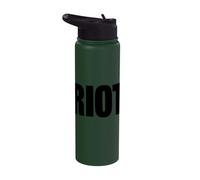 Riot Fight The Feeling Stainless Steel Insulated Water Bottle
