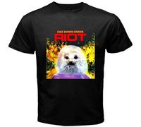 Riot Fire Down Under Rock Band Men's T-Shirt Black 3XL