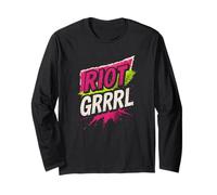 Riot Grrrl 90s Feminist Punk Long Sleeve T-Shirt