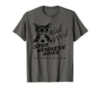 Riot Grrrl Stop Needless Noise T-Shirt