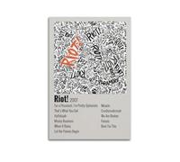 Riot! - Paramore Poster Wall Art Vintage Art Cover Room Decor Aesthetic Bedroom Posters For Bedroom 12x18inch(30x45cm) Unframe-style