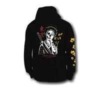 Riot Society Men's Graphic or Embroidered Hoodie Hooded Sweatshirt, Geisha Shame 2.0 (Black), L