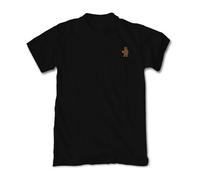Riot Society Men's Short Sleeve Embroidered Logo T-Shirt, Riot Bear Embroidered (Black), XXL