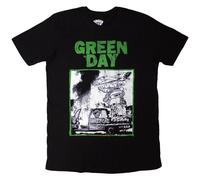 Riot Trio T-Shirt green day Black S
