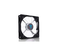 RIOTORO Cross-X Clear LED 120mm Fan, White, Unparalleled Airflow Performance