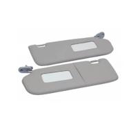 RIOVOEE Minimalist Grey ABS Car Sun Visor, 2 PCs, For Hyundai I20 2007-2012, Vehicle-Specific
