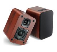 RIOWOIS Powered Bluetooth Bookshelf Speakers, 40W Record Player Speakers with 2.75 Inch Woofer, Stereo Speakers with Optical/AUX/TV-ARC Connection for Turntable, No Receiver or Amplifier Required.