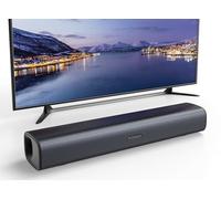 RIOWOIS Sound Bar for Smart TV, Soundbar Speakers with Customized Bass Reflector, Compact Design and Easy Setup, Home Audio Surround Sound System for PC Projector, Wall Mountable