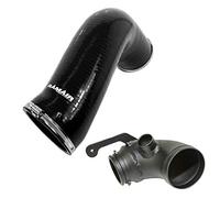 RIP-007-BK-TI - Black Intake Hose & Turbo Elbow VW Golf MK7 GTI R S3 MQB 2.0 TSI