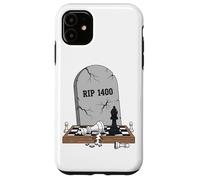 RIP 1400 Chess ELO Player Rating Graveyard Meme Case for iPhone 11