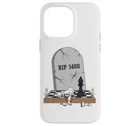 RIP 1400 Chess ELO Player Rating Graveyard Meme Case for iPhone 14 Pro Max