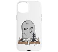 RIP 1400 Chess ELO Player Rating Graveyard Meme Case for iPhone 15 Plus