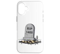 RIP 1400 Chess ELO Player Rating Graveyard Meme Case for iPhone 16 Plus