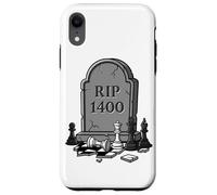 RIP 1400 Chess ELO Player Rating Graveyard Meme Case for iPhone XR