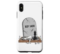 RIP 1400 Chess ELO Player Rating Graveyard Meme Case for iPhone XS Max