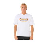 Rip Curl 2025 Icons of Surf UPF Short Sleeve 12Fmrv - White Mens Size - M