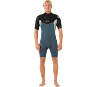 RIP CURL 2025 Mens Dawn Patrol 2mm Chest Zip Springsuit Wetsuit - Pine Night