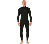 RIP CURL 2025 Mens Dawn Patrol 3/2mm Chest Zip Wetsuit - Black