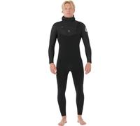 RIP CURL 2025 Mens Dawn Patrol 5/4mm Hooded Chest Zip Wetsuit - Black