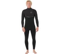 RIP CURL 2025 Mens E-Bomb 4/3mm Zip Free Wetsuit - Black