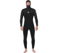 RIP CURL 2025 Mens Flashbomb 6/4mm Hooded Chest Zip Wetsuit - Black