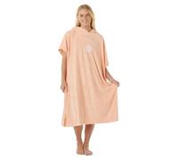 Rip Curl Classic Surf Hooded Surf Poncho bright peach Uni