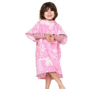 RIP CURL 2026 Junior Mixed Snap Cotton Hooded Towel - Natural/Pink