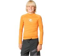 RIP CURL 2026 Junior Waves UPF Long Sleeve Rash Vest - Vitamin C