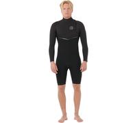 Rip Curl 2026 Mens E-Bomb 2mm Zip Free Long Sleeve Spring Suit - Black
