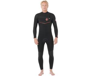 RIP CURL 2026 Mens Flashbomb Fusion 4/3mm Chest Zip Wetsuit - Black