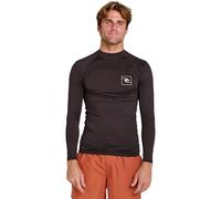 RIP CURL 2026 Mens Streamline UPF Long Sleeve Rash Vest 171MRV - Black