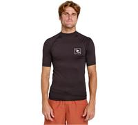 Rip Curl Streamline Upf Short Sleeve Rash Guard Black L Men