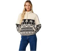 RIP CURL 2026 Womens Bossa Nova 1/4 Zip Polar Fleece - Black/White