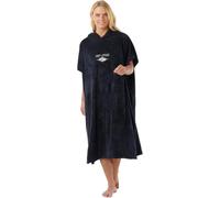 RIP CURL 2026 Womens Classic Surf Hooded Poncho Towel - Black/Off White