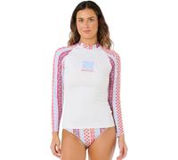 RIP CURL 2026 Womens Coastal Instinct UPF Long Sleeve Rest Vest 1A2WRV - Multico Womens Size - XS Red