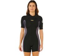 Rip Curl 2026 Womens Dawn Patrol 2/2mm Back Zip Shorty Wetsuit - Natural