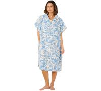 RIP CURL 2026 Womens Mixed Hooded Poncho Towel - Blissful Blue