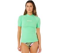 Rip Curl Womens Molokai Solid UPF Short Sleeve Rash Vest