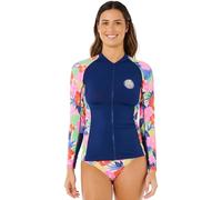 RIP CURL 2026 Womens Party Wave UPF Z/T Long Sleeve Rash Vest 19TWRV - Multi Womens Size - M
