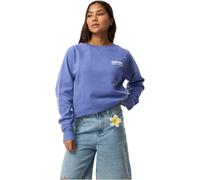 RIP CURL 2026 Womens Surf Puff Raglan Relaxed Crew Sweatshirt - Mid Blue