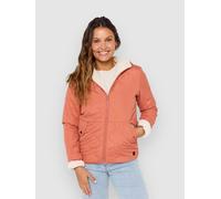 Rip Curl Anoeta Classic Quilted Jacket brick XXS