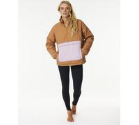 Rip Curl Anti-Series Pack Anorak Jacket Hoodie Coat - Light Brown REFB40F