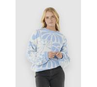 Rip Curl Aots Ty Williams Jacquard Crew Sweatshirt Blue L Woman
